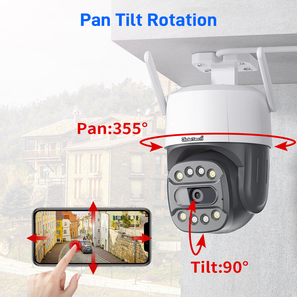 JideTech 4MP Mini 4G PTZ Camera (Q2-4MP4G)