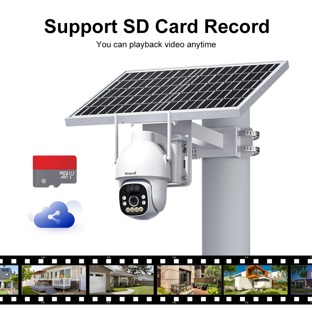 JideTech Daul Model 4G Solar PIR Camera (S1-4G(PIR))