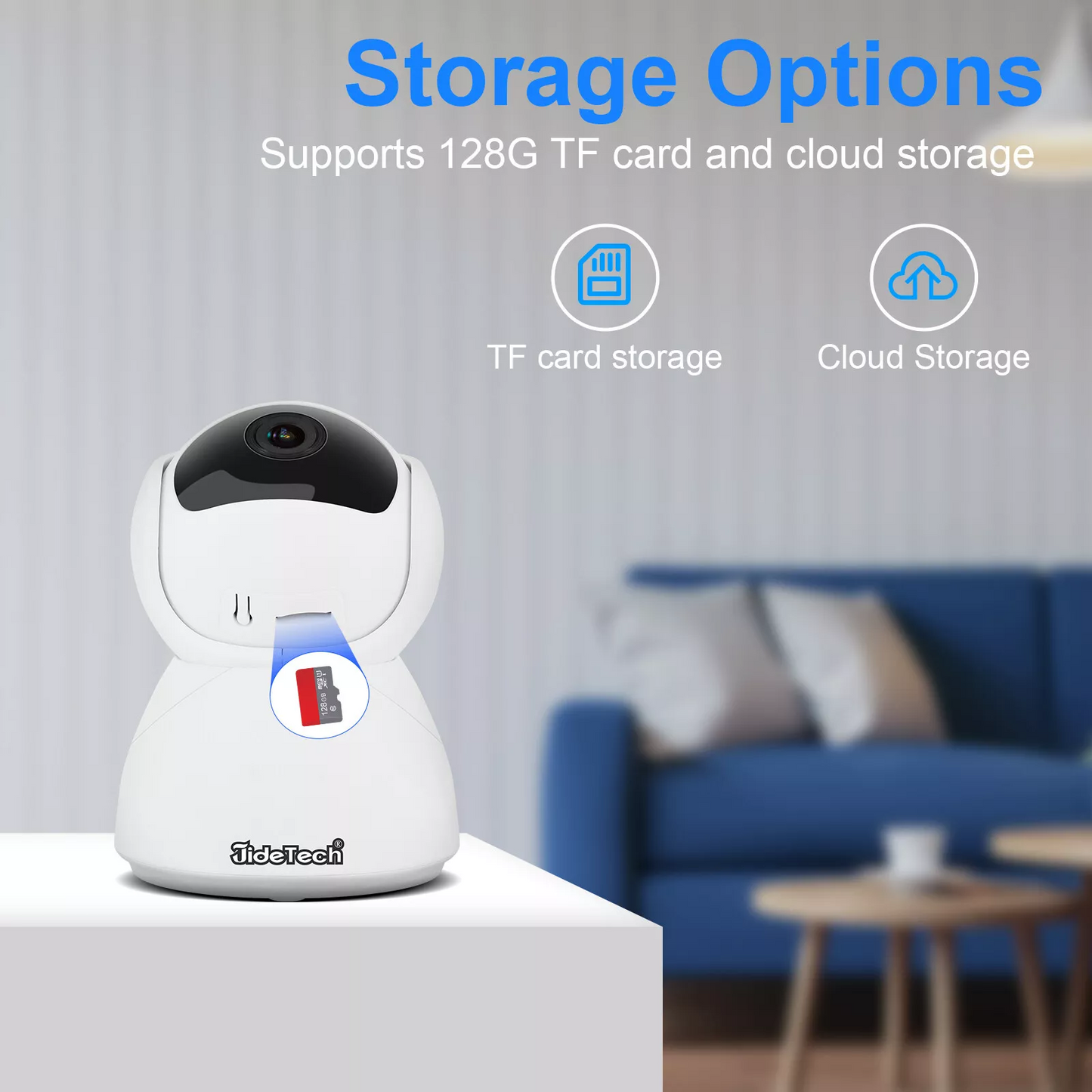 JideTech 1080P WiFi Indoor Security Camera (D1-2MPW)