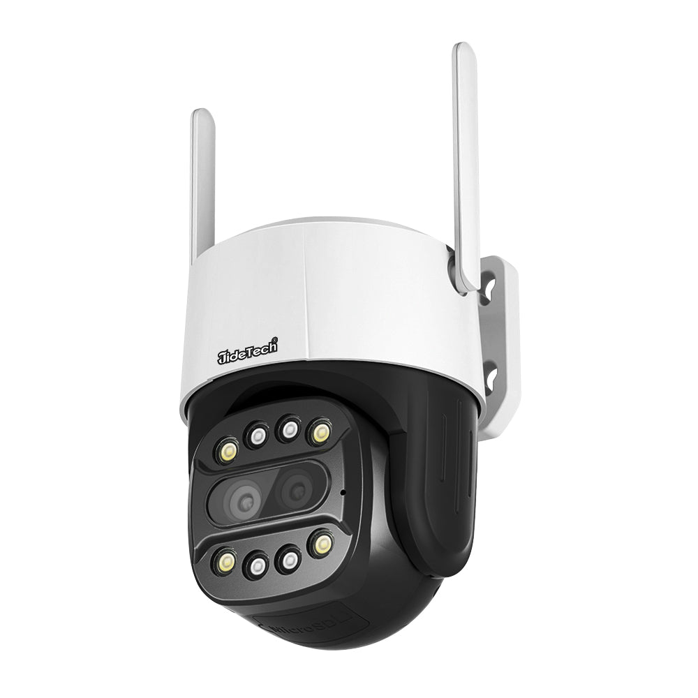 JideTech 8MP Dual Lens 4G Wi-Fi PTZ Cameras (Q2-2-8MP4G)