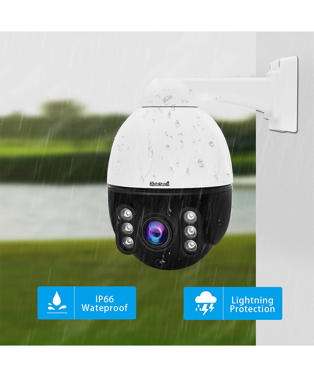 JideTech 5MP/8MP 5X Zoom PoE PTZ IP Surveillance Camera (P3-5X-5MP)