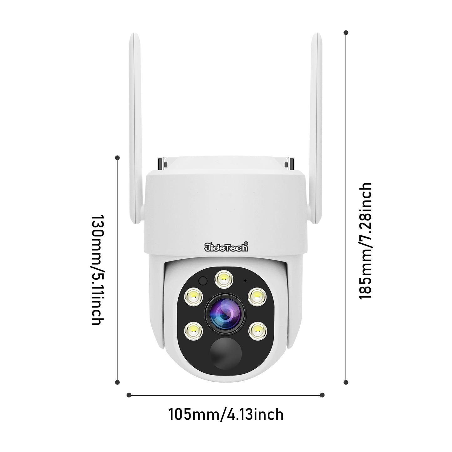 JideTech 4G 4MP Mini Solar Power IP Camera (S7-4MP4G)
