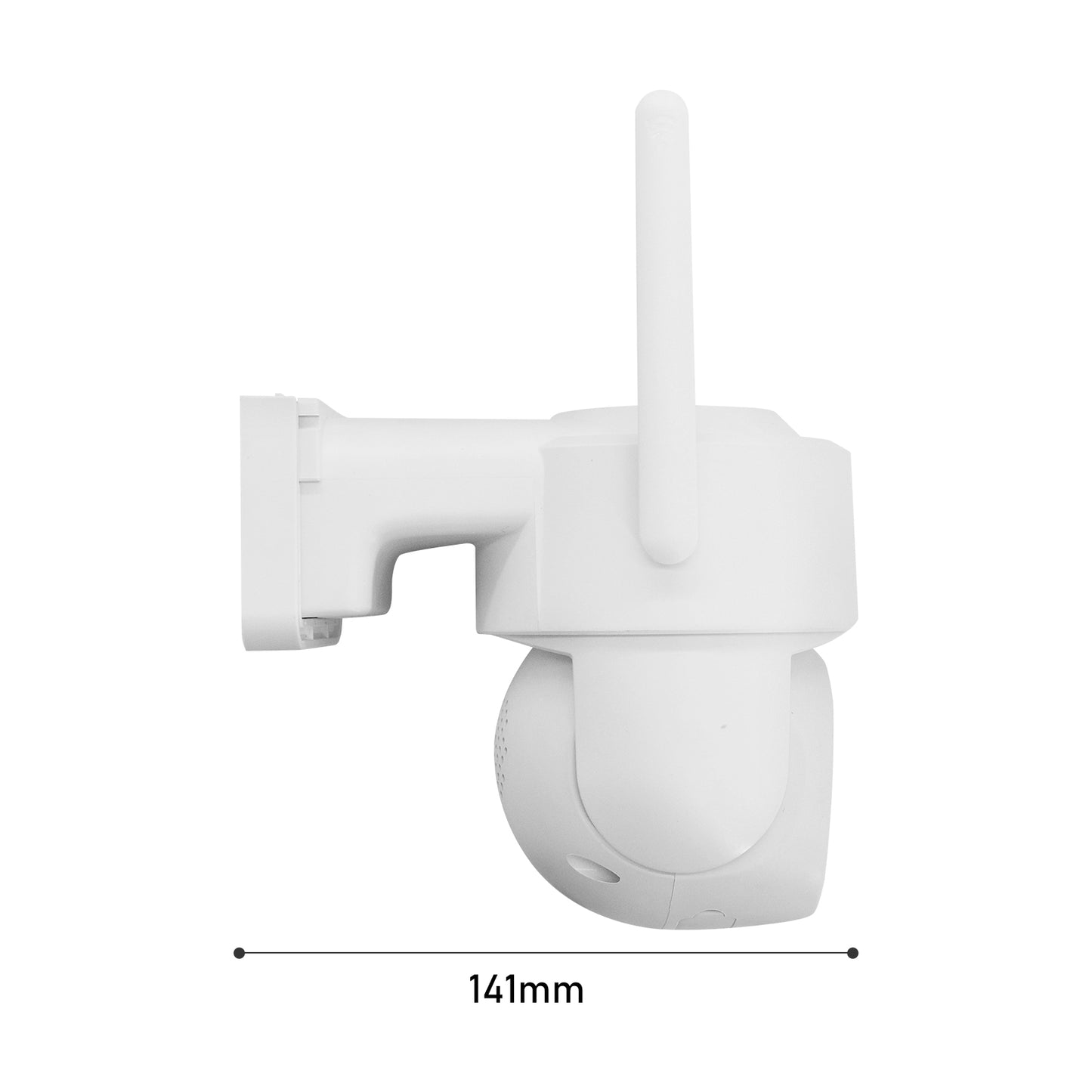 JideTech 4MP Wireless Solar Powered Security IP Camera for Outdoor with 9000MAH battery( S7-4MPW)