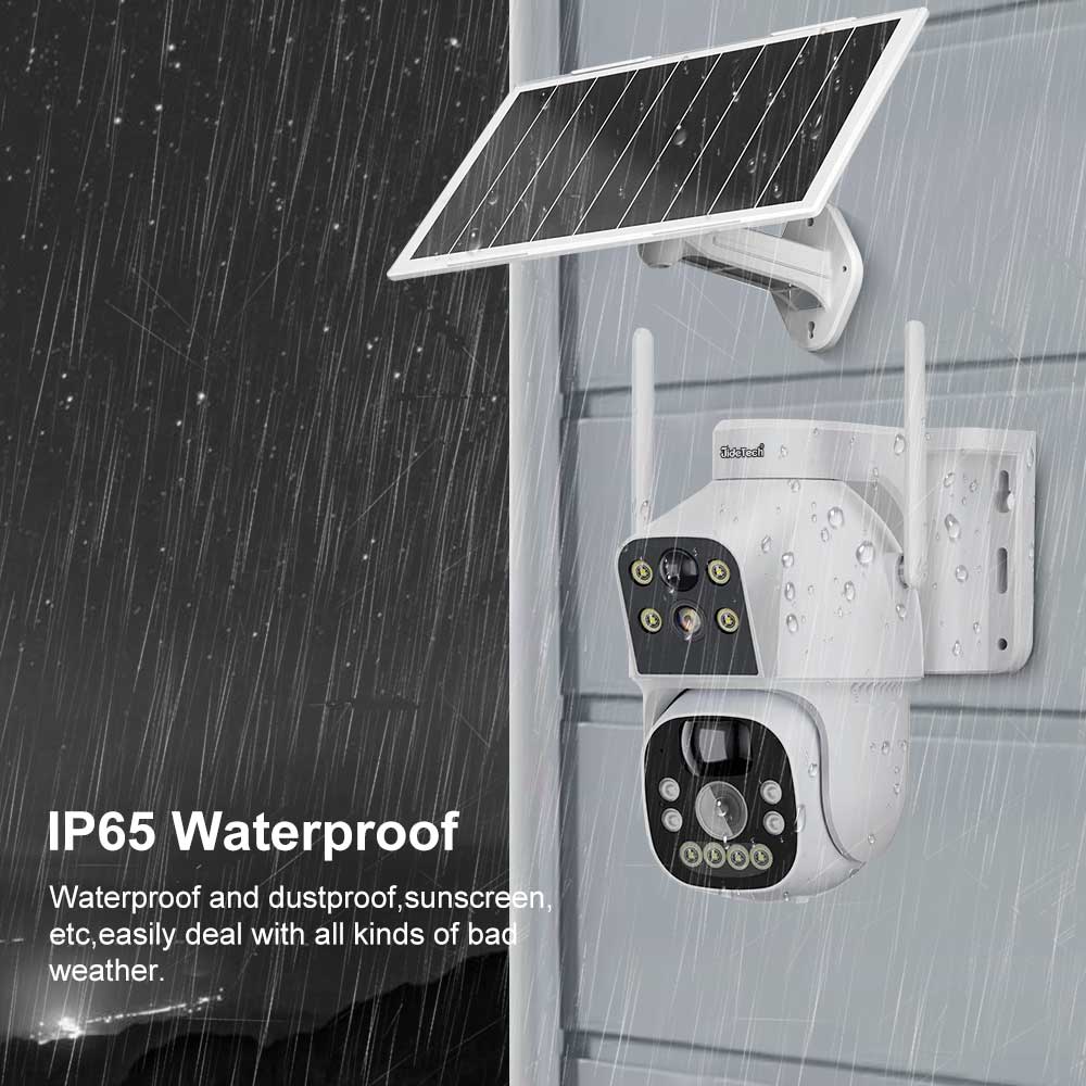 JideTech Solar 4G PIR PTZ Camera (S2-4G)