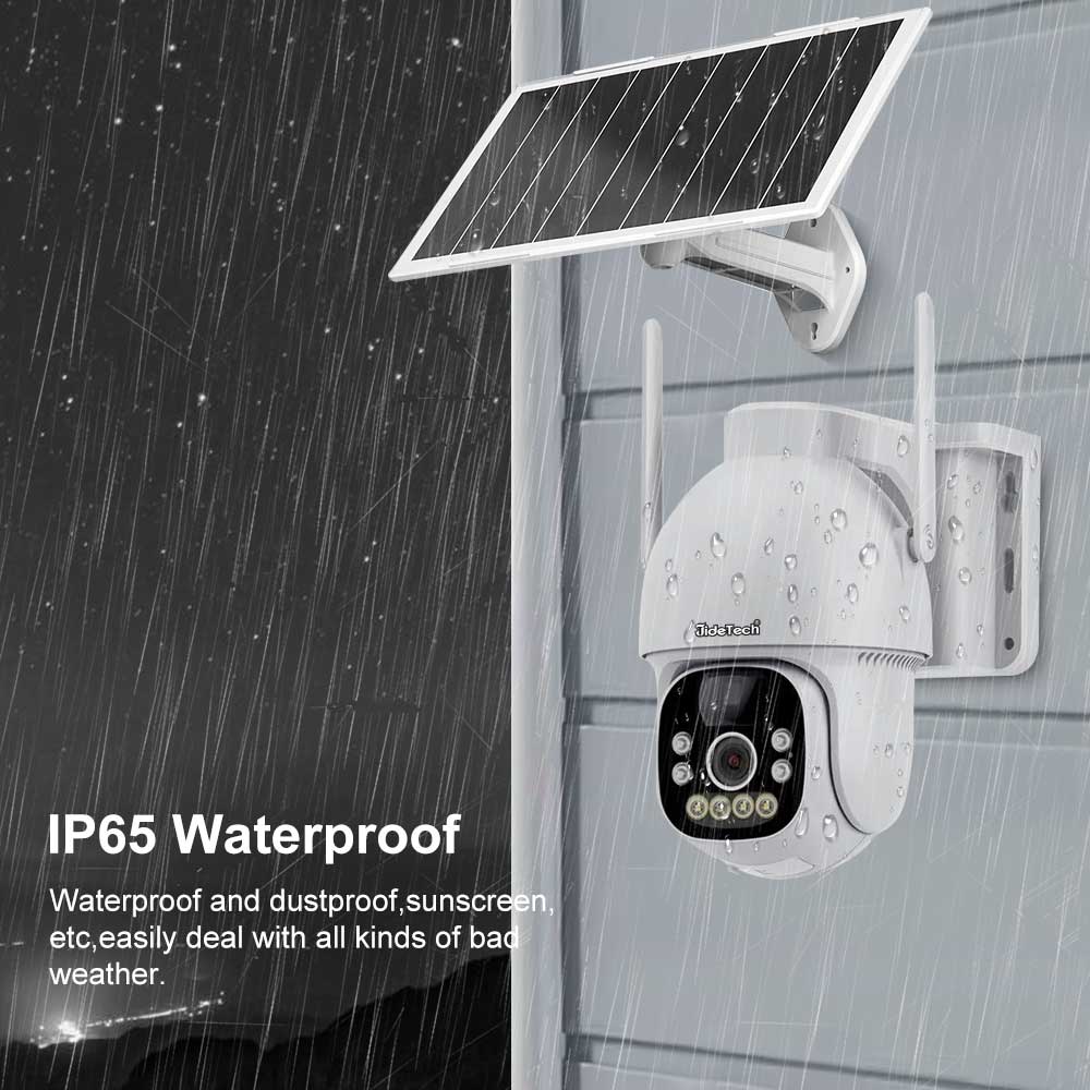 JideTech Solar 4G PIR PTZ Camera (S1-4G)