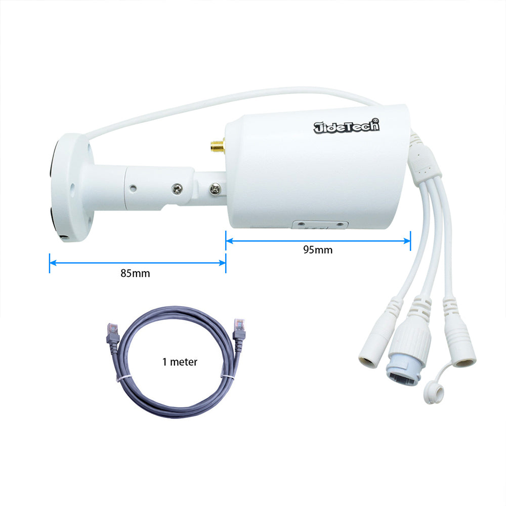 JideTech 2MP Wireless Bullet IP Camera with IR LED( HV2045MW-P )