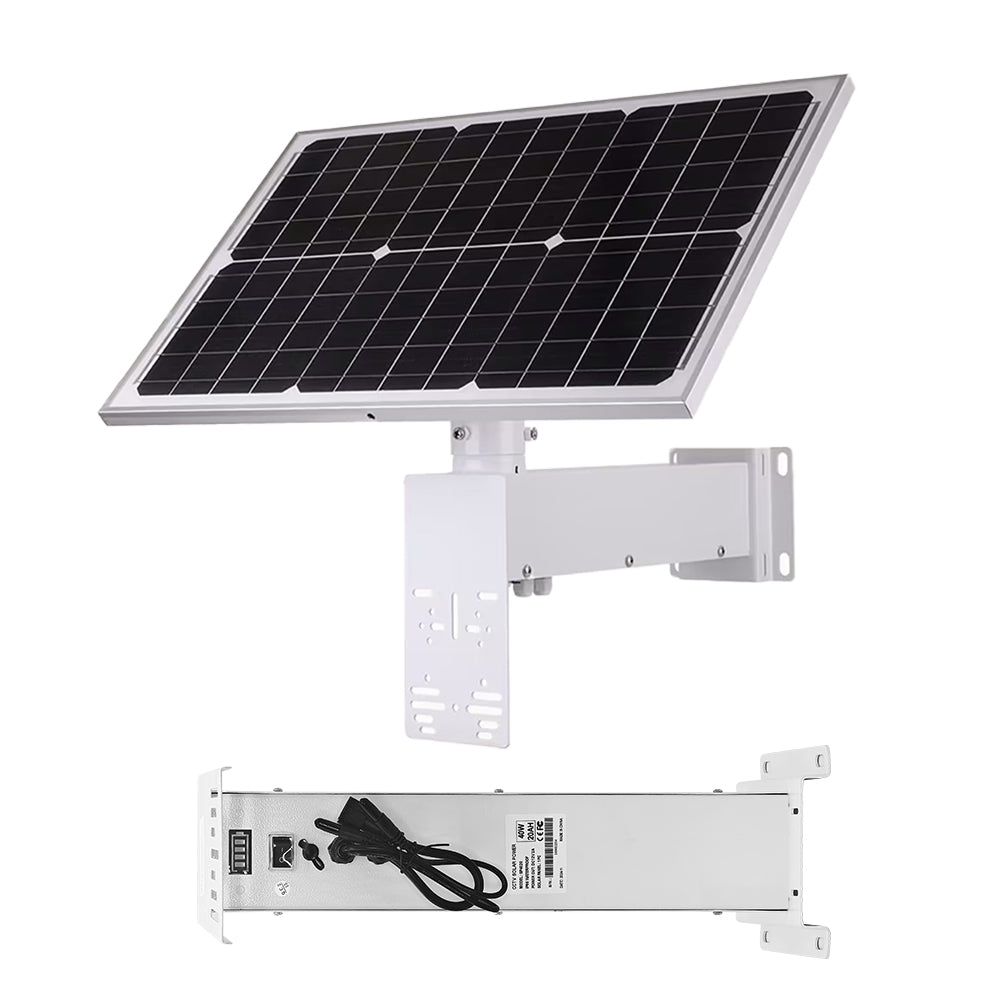 JideTech 5MP 4G Solar PTZ Camera System 4G USA SIM Card (Q11)