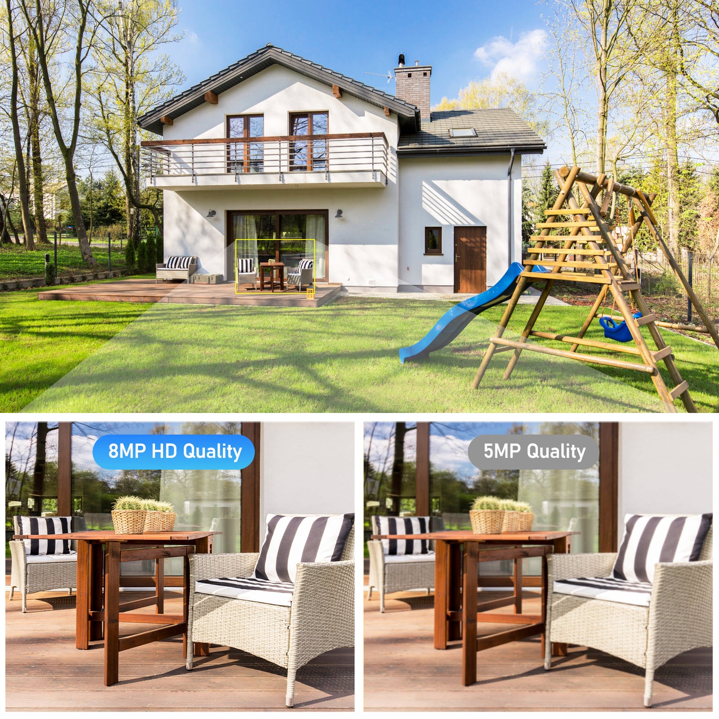 JideTech 5MP/8MP POE 20X Zoom Security Surveillance Camera(P10-20X-5MP)