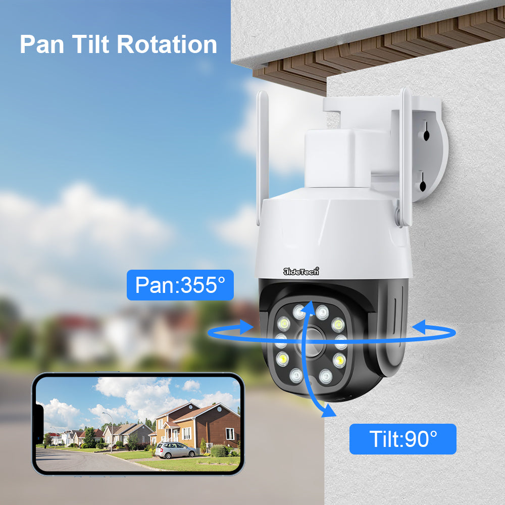 JideTech 5MP Mini 4G PTZ Camera (Q3-5MP4G)