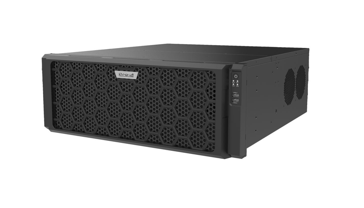 JideTech 64CH/128CH 16HDD Port RAID NVR Network Video Recorder (Pro) (MN516-64E)