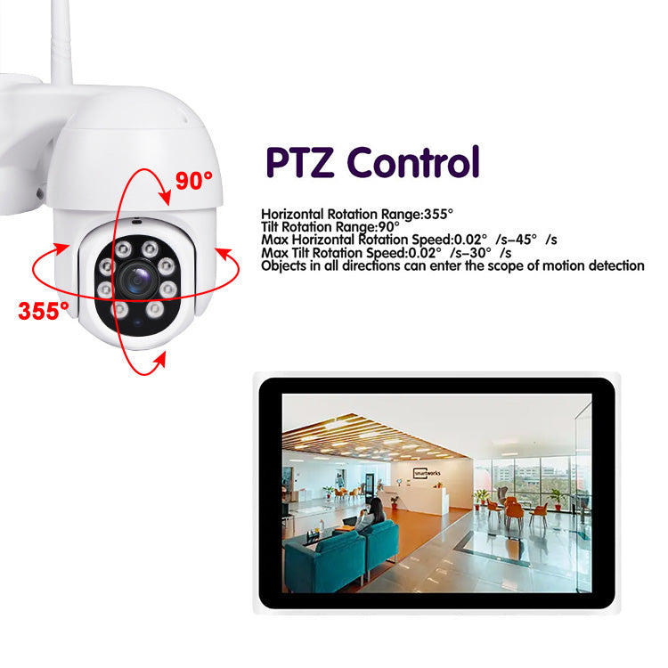 JideTech 3MP 8CH Wireless IP Camera with HD Slim10.1 inch 1x 8CH 1080P All-in-one screen Host(NK4-8H-3MPW-QD)