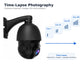 JideTech P2 PoE PTZ camera time-lapse photography
