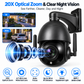 JideTech 8MP 20X WiFi PTZ IP Camera – ONVIF 2.4, RTSP/RTMP, AI Detection & Optional Absolute Positioning | P2