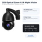JideTech P2 20X optical zoom infrared black and white night vision up to 80m