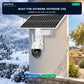 JideTech P6 IP66 outdoor solar camera from minus 40 to 60 Celsius