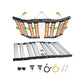 JideTech LED Plant Light Samsung Led 8 Bar Adjustable 650W Full Spectrum Led Grow Light Lamp Horticulture Indoor Plant (SPC6500-650W)