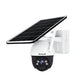 JideTech 4MP Wireless Solar Powered Security IP Camera for Outdoor with 10800MAH battery  (S5-4MPW)