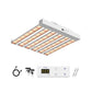 JideTech LED Grow Light 200W 4x4ft Coverage Full Spectrum Veg & Bloom Dimmer Timer (200W SPF2000PRO)