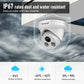 JideTech 8MP Dual Lights POE Full color Night vision Dome lP Camera (DM04-8MP)