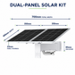 JideTech 5MP 20X 4G WiFi Solar PTZ Camera with OpenVPN & 80W Solar Kit P10