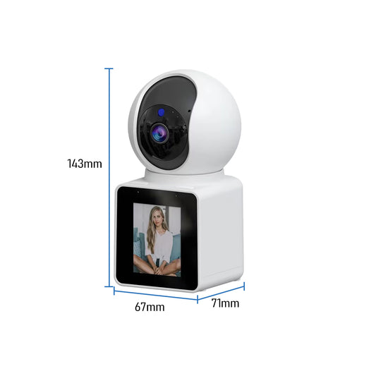 JideTech 3MP Smart Indoor camera Night Vision Home Camera (D7-3MPW)