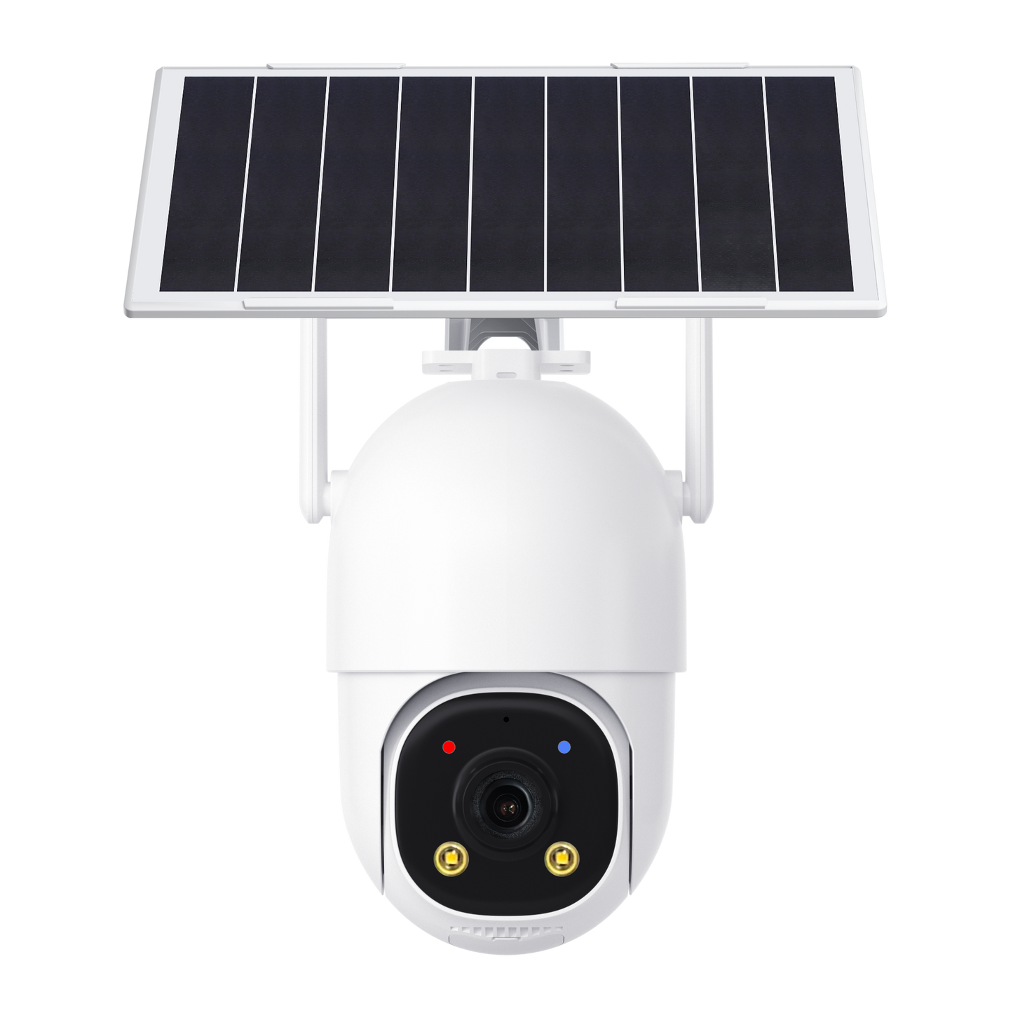 JideTech 3MP Solar 4G LTE Security Camera Outdoor, Always-On Video AOV PTZ Camera (D4-3MP)