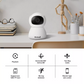 JideTech 1080P WLAN-Innenraum-Überwachungskamera (D1-2MPW)