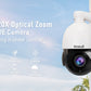 JideTech 5MP POE 20X Optischer Zoom PTZ IP-Sicherheitskamera Wasserdicht IP66 (P2-20X-5MP) 
