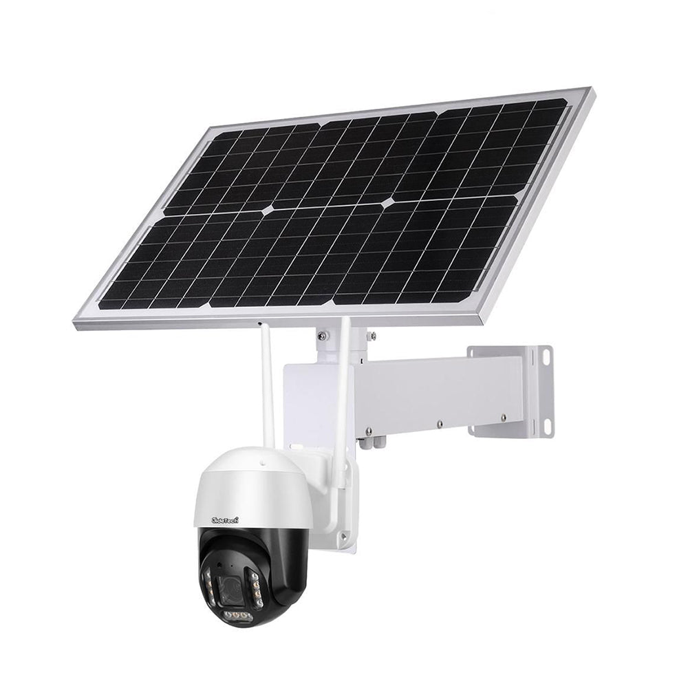 JideTech 5MP 4G Solar PTZ Camera System 4G USA SIM Card (Q11)
