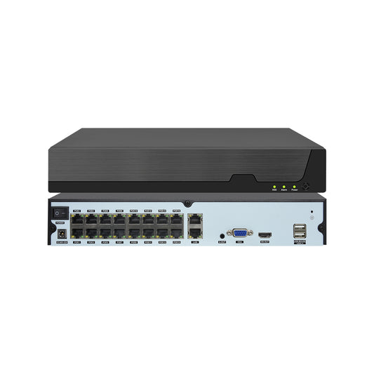 JideTech 16CH PoE Network Video Recorder (MN6116-P  )