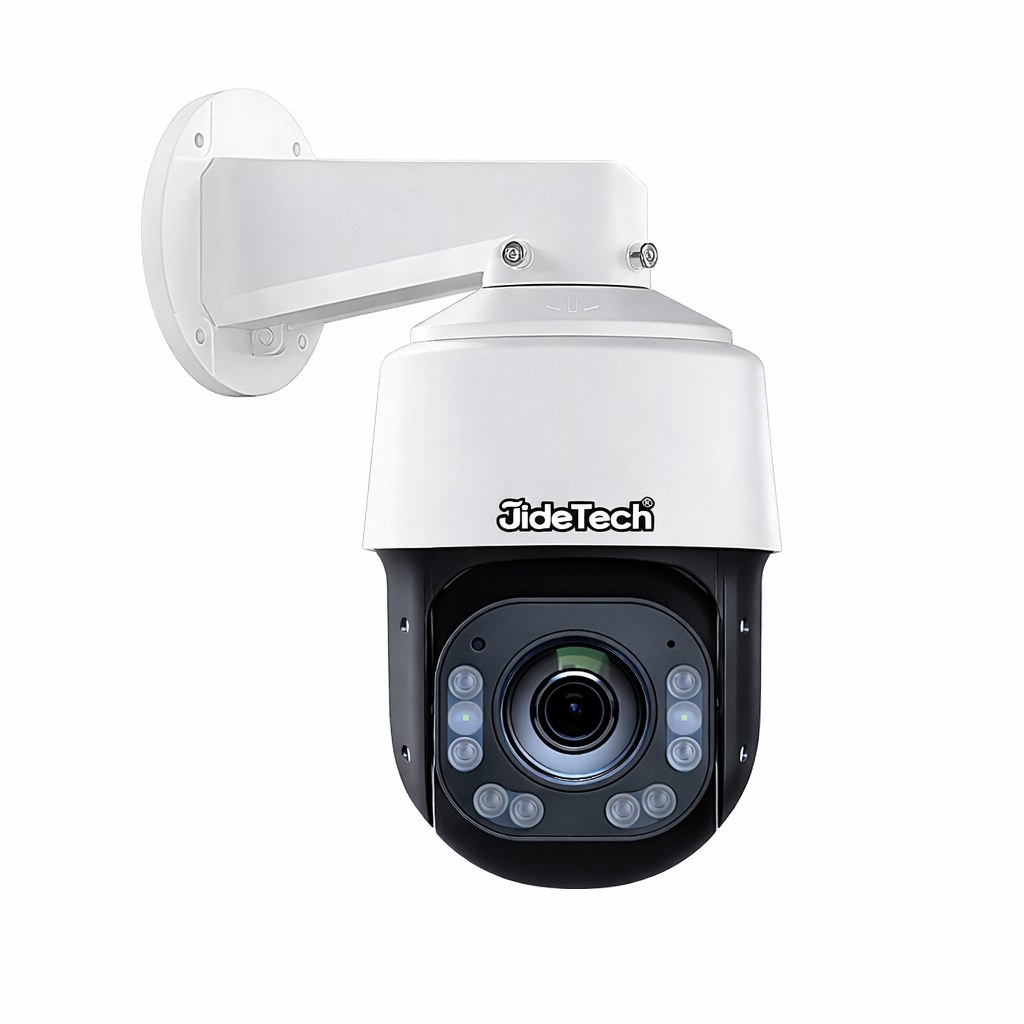 JideTech 8MP 30X Optical Zoom Absolute Positioning PoE PTZ IP Camera (P7-30X-8MP)