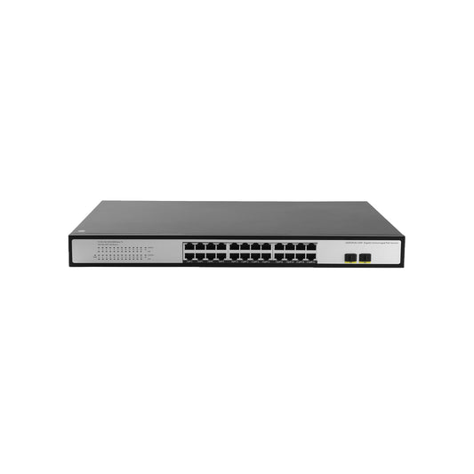 JideTech Gigabit 26-port PoE switch with Switching  Capacity 52Gbps(524GP-2SFP)
