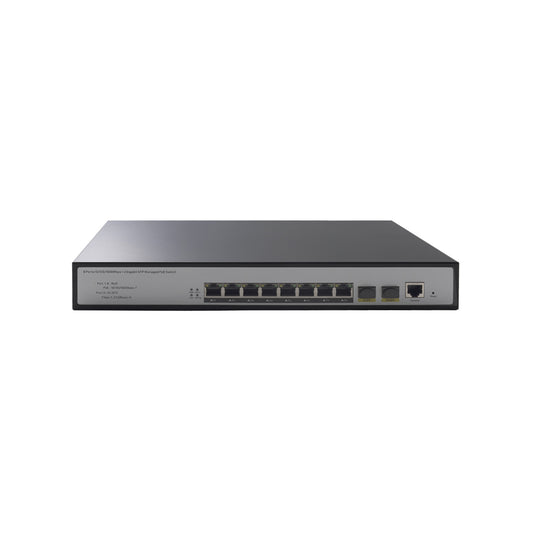 JideTech 10-port Gigabit Managed PoE Switch(M308GP-2SFP-L2)