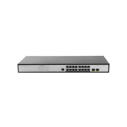 JideTech 18-port Gigabit Managed PoE Switch(M316GP-2SFP-L2)