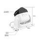 JideTech 180 ° Wide-angle 4MP/8MP Dual-Lens Dome Camera （DM04-4MP-DL）