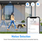 JideTech 5X 5MP Wi-Fi 2,5-Zoll Metall-PTZ-Kamera 
