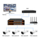 JideTech 5MP/8MP 32CH POE Security Camera Systems with NVR Video Recorder (NK2-32H-5MP)