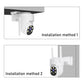 JideTech WIFI 4MP 4CH Mini Solar Power Camera kit (NK7-4H-4MPW)