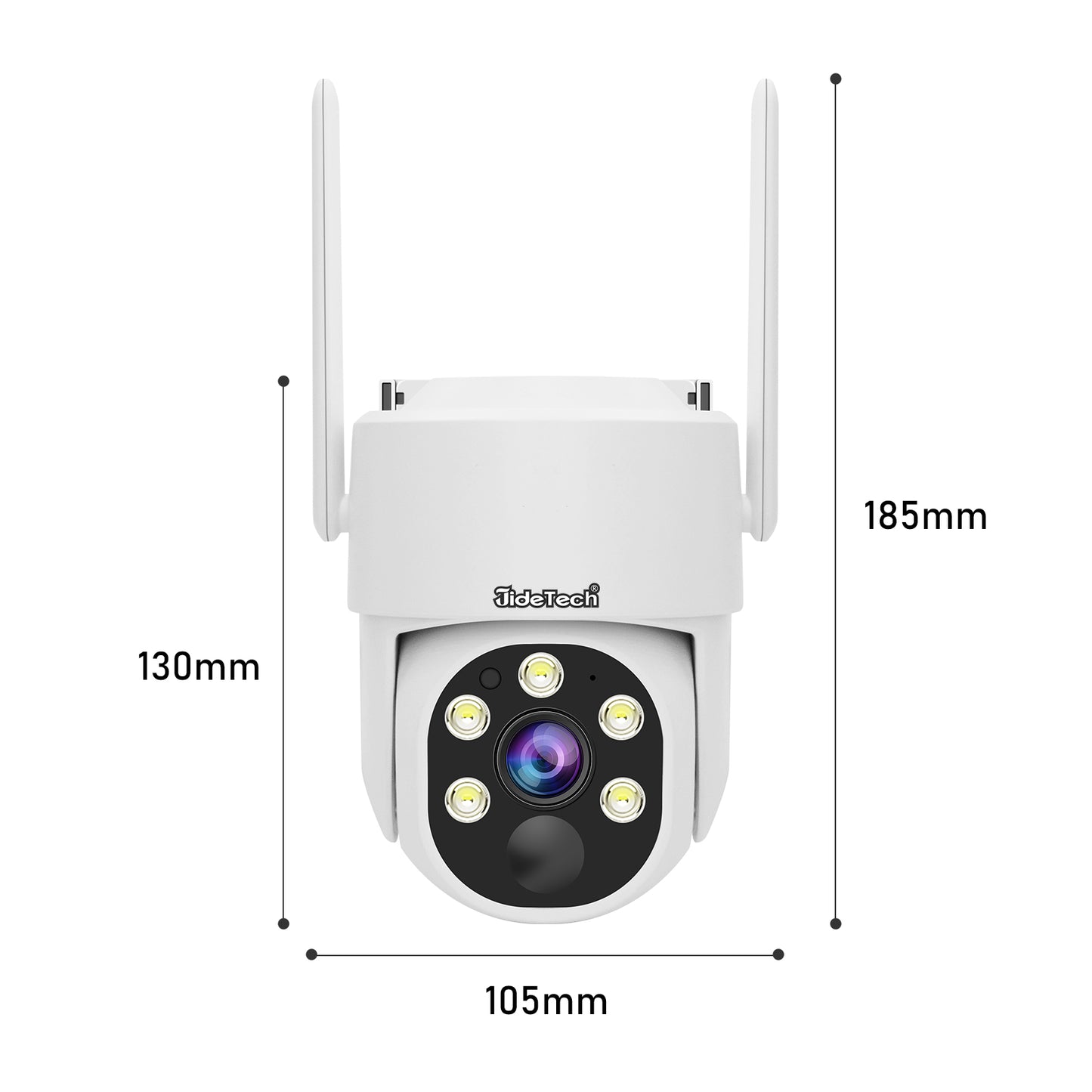 JideTech 4MP WIFI Mini Solar Power Camera Intelligent Warning(S7-4MPW)