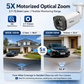 JideTech 5MP 5X Motorized Zoom Full Color Night Vision PoE IP Camera (BC2V-5MP)