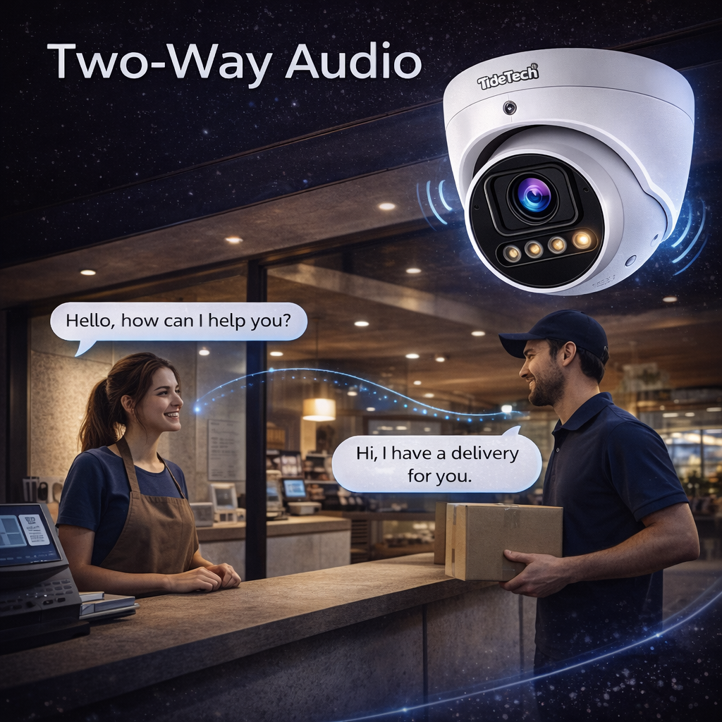 JideTech 5MP/8MP Wise-ISP PoE IP Dome Camera (DM15)