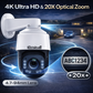 JideTech 5MP/8MP PoE 30X Zoom PTZ Sicherheitskamera (P7-30X-5MP) 