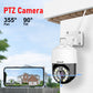 JideTech 3.5inch 10X 2MP 4G (Red & Blue Alert ) PTZ Camera  (Q7-10X-2MP4G)