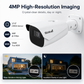 JideTech 4MP ANPR PoE Camera with 4X Motorized Zoom