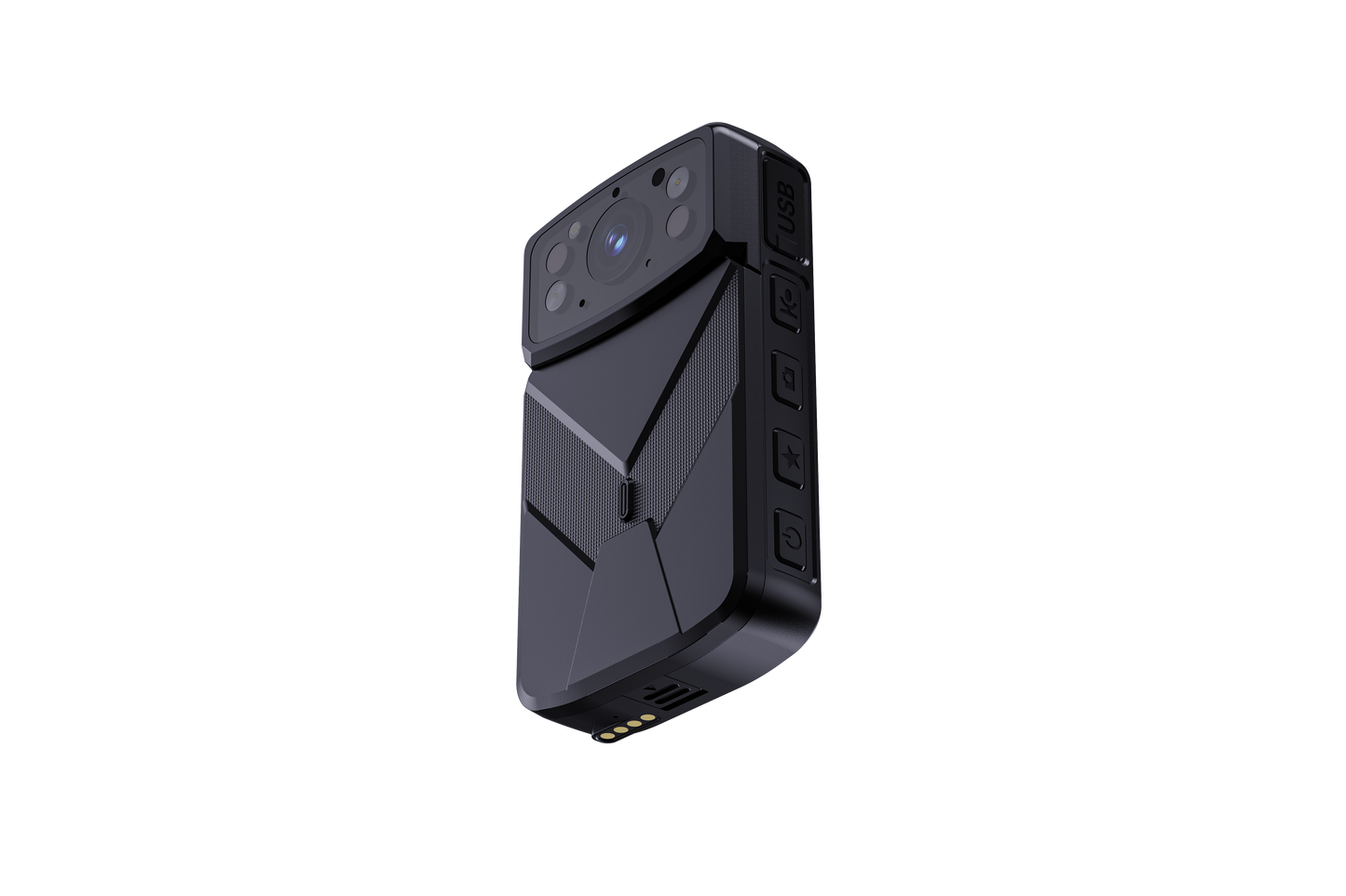 JideTech 32G Andriod Body Camera with 4G, GPS, Wifi with 2 Batteries(M530)