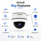 JideTech 5MP Wifi 5X Optical Zoom PTZ Kamera (P1-5X-5MPW)