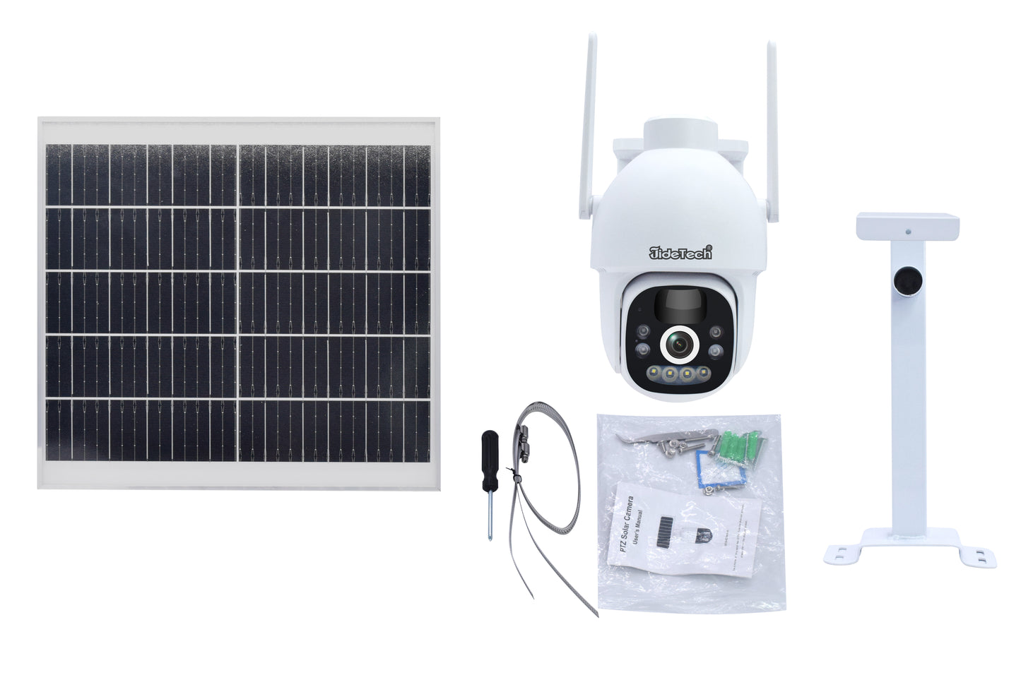 JideTech 2MP Daul Model 4G Solar PIR Camera (S1-4G(PIR))