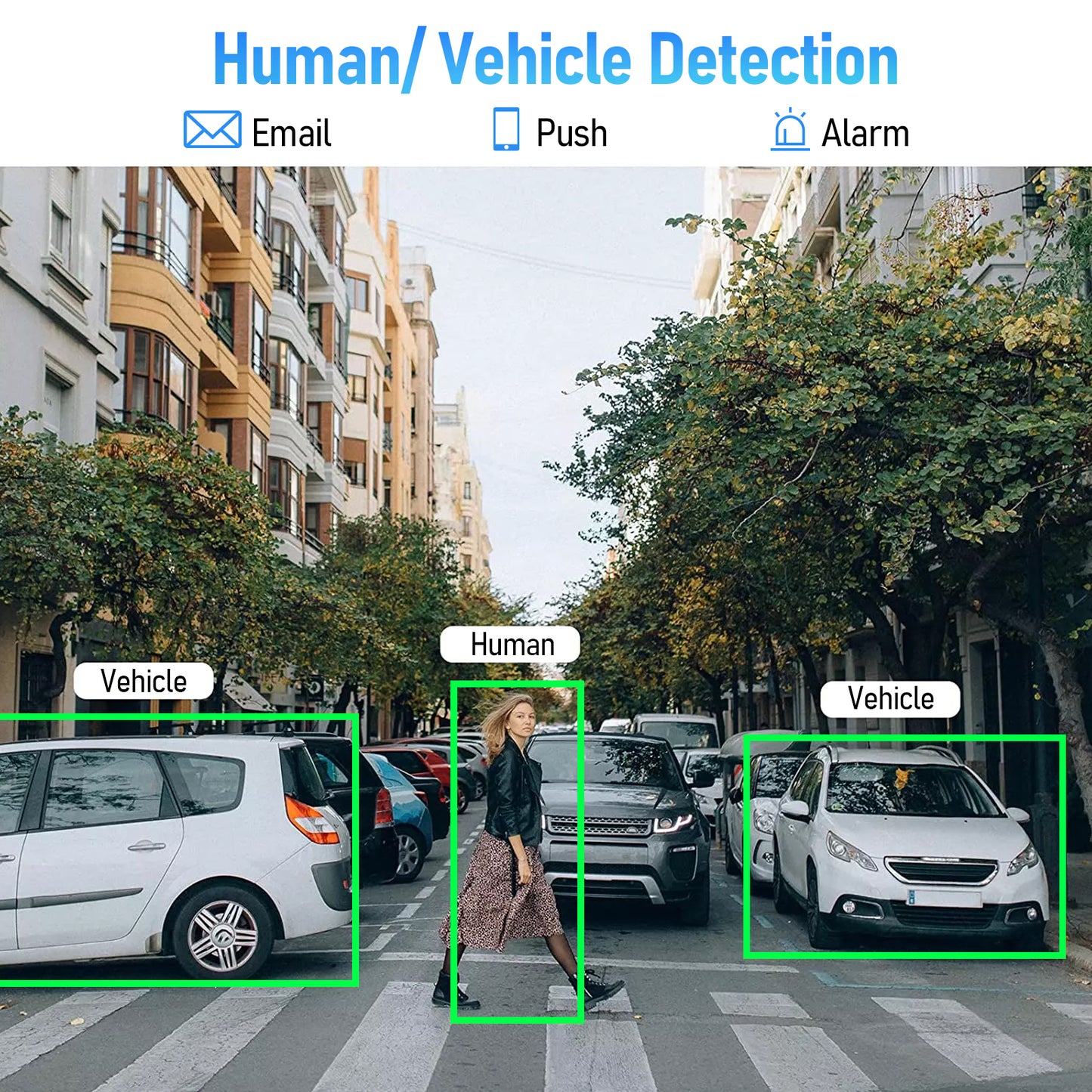 JideTech 5MP/8MP 30X Optical Zoom Wi-Fi PTZ Camera Humanoid Tracking(P22)