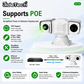 LC002 4MP 36X Green Laser PTZ Camera with 1W Laser, 150m Distance, POE & Adjustable Beam Size