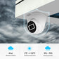 JideTech 5MP/8MP 8CH POE PTZ Cameras IP Security Camera System (NK13-8H-5MP)